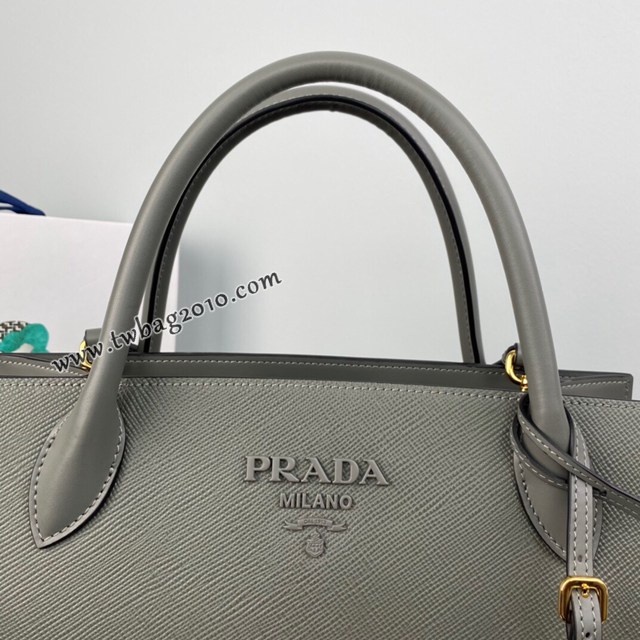 Prada專櫃新款大號經典升級版 1BA155 普拉達經典款小牛皮手提包 csp1321